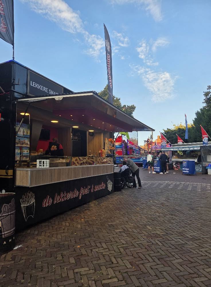 Wiersma snackwagen op braderieën