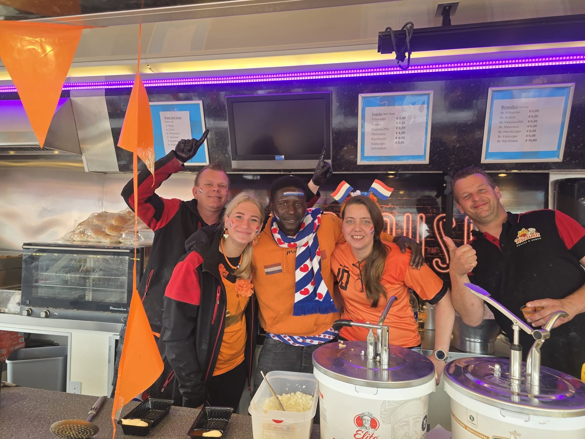 Wiersma snackwagen op thema feesten